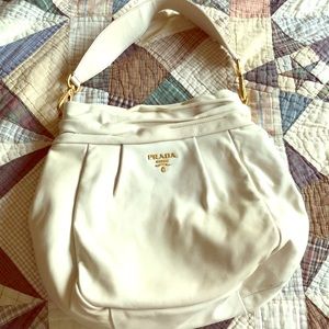 Ivory Prada shoulder bag